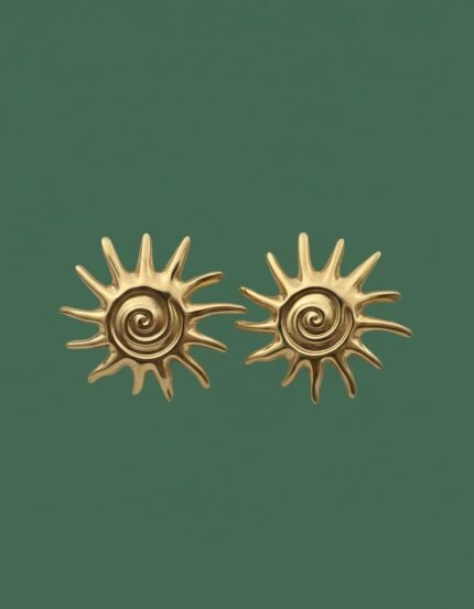 Sonira Stud Earrings – Elegant & Minimal Studs for Everyday Style